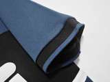1998-99 Inter Milan Retro  away dark blue soccer Jersey