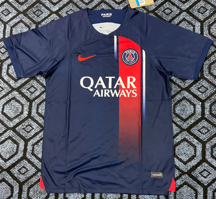 2023-24 Mens PSG Home blue  Soccer Jersey