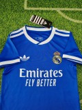 2025-26 Kids Real Madrid  Third away soccer Jersey