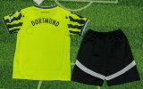 2025-26 KIDS Borussia Dortmund green special edition soccer Jersey