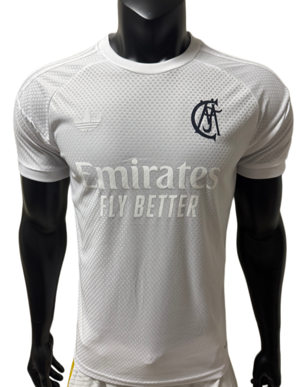 2026-27 Mens Real Madrid  White 125th Anniversary Player soccer jersey