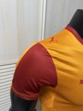 2025-26 Mens Galatasaray home Red Yellow Player soccer jersey