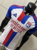2026-27 Lyon Home Player Version Soccer Jersey