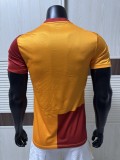 2025-26 Mens Galatasaray home Red Yellow Player soccer jersey