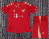 2012-13 Kids  Bayern Munich retro home red soccer  jersey