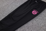 2023-24 Mens Bayern Munich black Half Pull Tracksuit