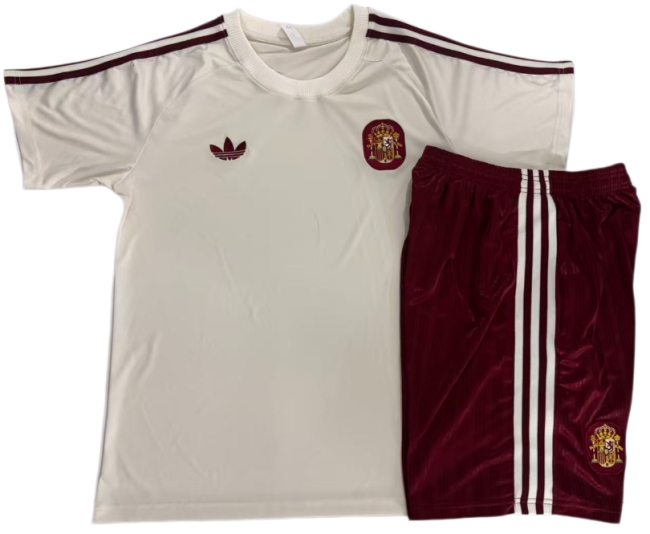 2026-27 Spain beige training Short suit J26040#