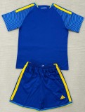 2026-27 Kids  Curacao（curaçao） home blue Soccer Jersey