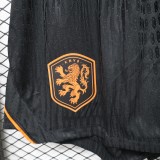 2026-27 Netherlands away player black Shorts Pants