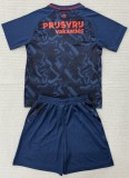 2025-26 Kids  Feyenoord third away dark blue Soccer Jersey