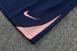 2026-27 Mens Barcelona royal blue vest Training Short Suit