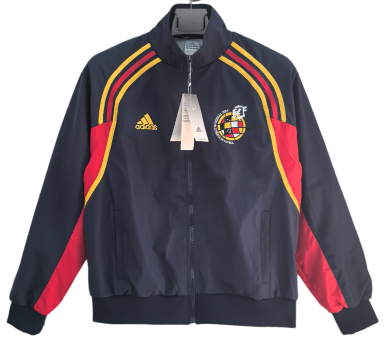 2002 Spain cyan  Retro Windbreaker