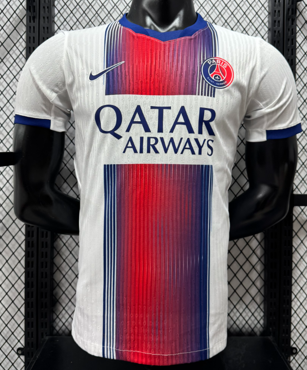 2026-27 Mens PSG away white Player version Soccer Jersey