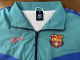 1995-97 Barcelona green Retro Windbreaker