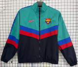 1995-97 Barcelona green Retro Windbreaker
