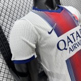 2026-27 Mens PSG away white Player version Soccer Jersey
