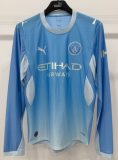 2026-27 Manchester City Home Long Sleeve  Version Soccer Jersey