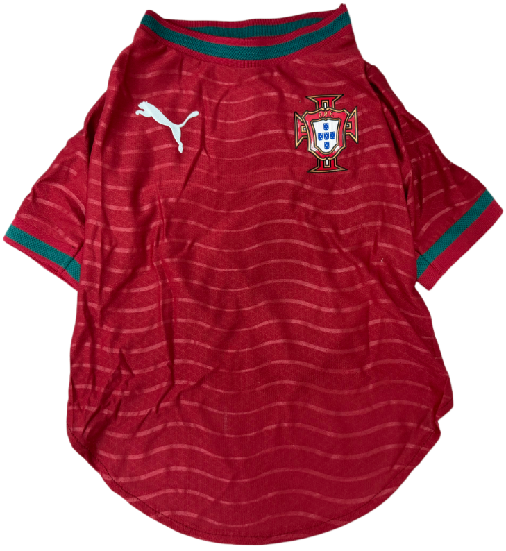 2026-27 Portugal home red pet  Soccer Jersey