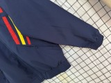 1996 Spain cyan  Retro Windbreaker