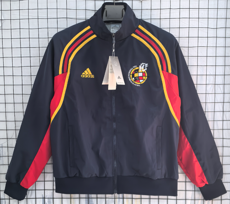 2002 Spain cyan  Retro Windbreaker
