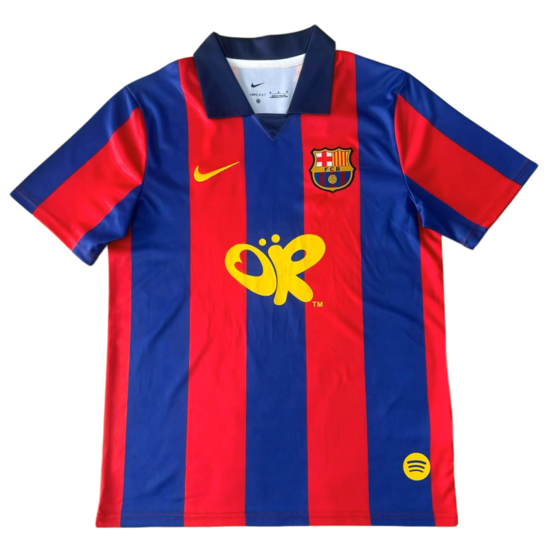 2026-27 Barcelona Blue OR Co-branded Edition soccer jersey