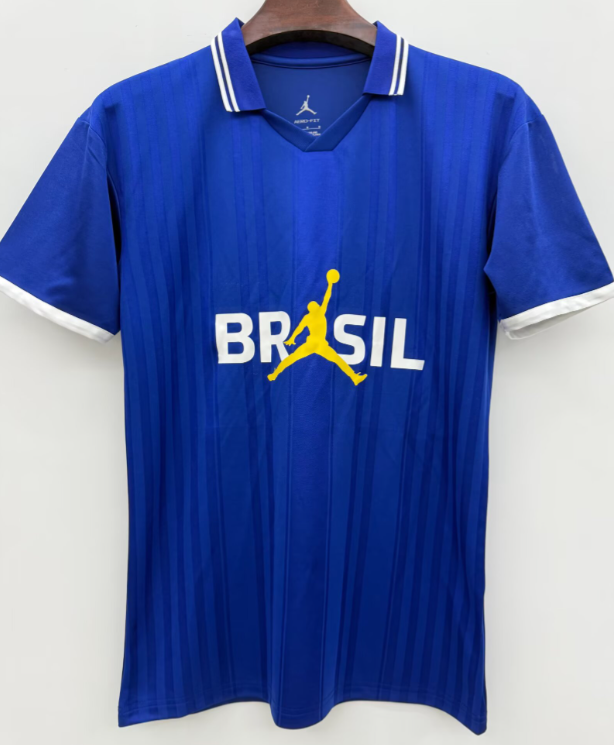 2026-27 Mens Brazil  blue Casual Edition soccer jersey