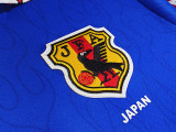 1996-97 Mens  Retro Japan home blue soccer Jersey