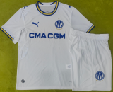 2026-27 Marseille home white Training Short Suit