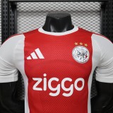 2026-27 Mens Ajax  home Red Player version soccer Jersey