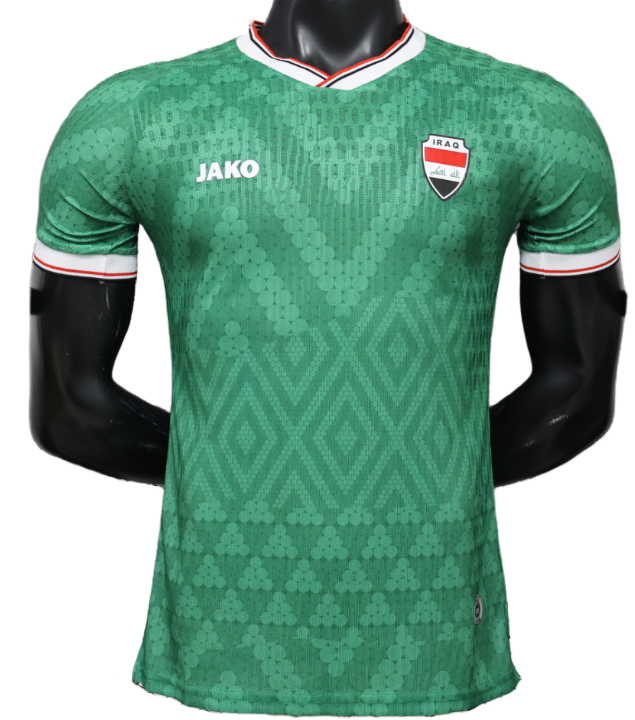 2026-27 IRAQ Home green Player version Soccer Jersey