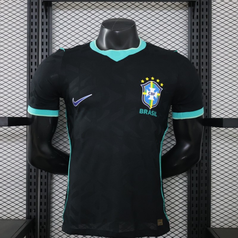 2026-27 Brazil black Special Edition Player Version Soccer Jersey