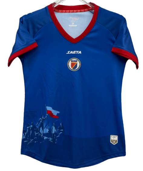 2026-27 Woman Haiti Home blue Soccer Jersey