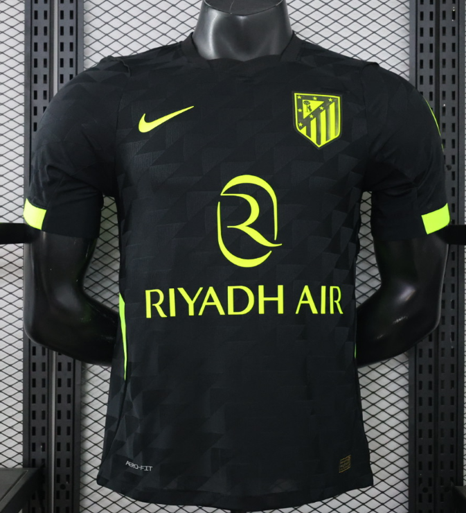 2026-27  Real Madrid  away black Player Version Soccer Jersey