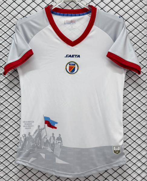 2026-27 Woman Haiti away white Soccer Jersey