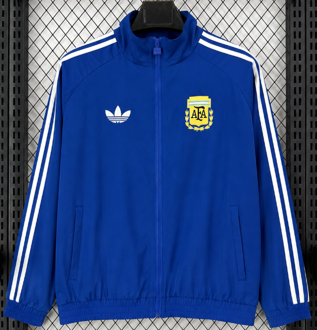 2026-27 Argentina Color Blue Casual Edition Windbreaker