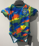 2026-27 Brazil Baby color Infant Crawl Suit
