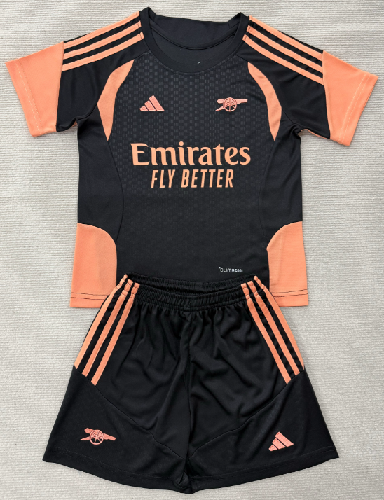 2026-27 Kids  Arsenal  black Training Short Suit