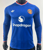 2026-27 Manchester United away Long Sleeve Player Version Soccer Jersey