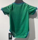 2026-27 Brazil Baby green Infant Crawl Suit