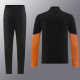 2026-27  Arsenal Black Half Pull Tracksuit