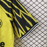 1994-95 Mens Borussia Dortmund Retro yellow Home soccer Jersey