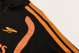 2026-27  Arsenal Black Half Pull Tracksuit