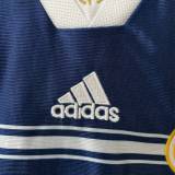 1998-99 Real Madrid Retro Away blue  Soccer Jersey