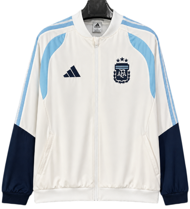 2026-27 Argentina World Cup white Casual Edition Windbreaker