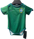 2026-27 Brazil Baby green Infant Crawl Suit