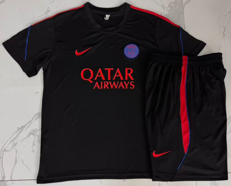 2026-27 PSG black  Training Short Suit J26042#
