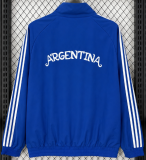 2026-27 Argentina Color Blue Casual Edition Windbreaker