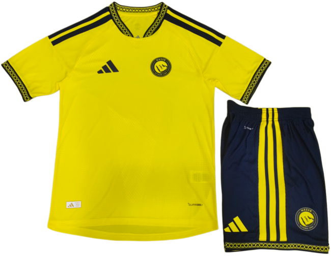 2026-27 Mens Al-Nassr home yellow Training Short Suit