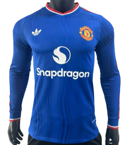 2026-27 Manchester United away Long Sleeve Player Version Soccer Jersey