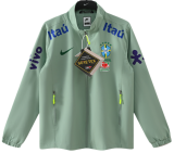 2026-27 Brazil Nike light blue hatless Windbreaker （无帽）